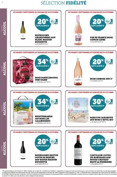 U Express - Prévisualisation de U Express Ma Sélection Carte U septembre valide à partir de 09.09.2025 | Page: 14 | Produits: Alcool, Pamplemousse, Vin
