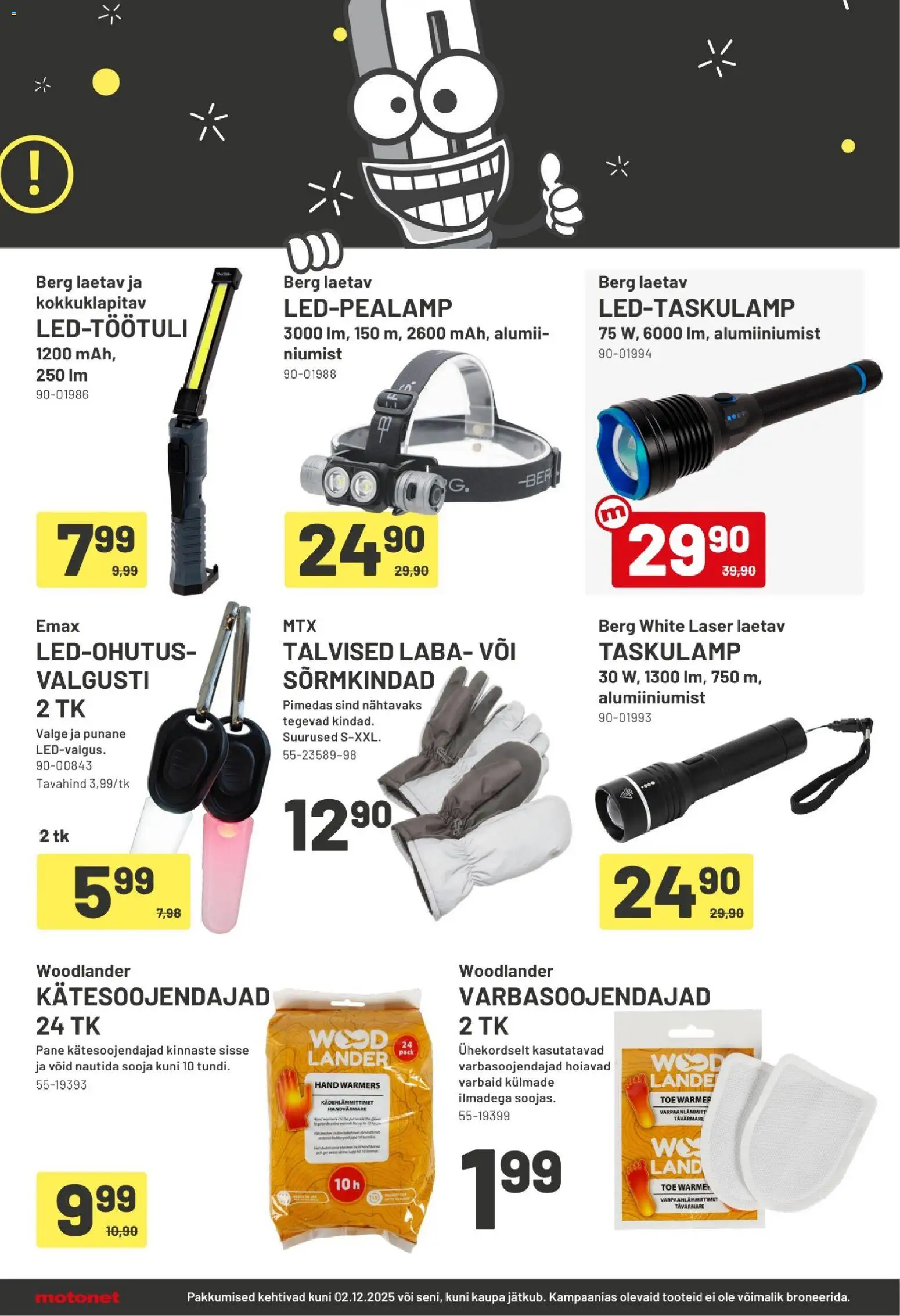 Motonet tarjoukset – voimassa 12.11.2025 alkaen | Sivu: 8