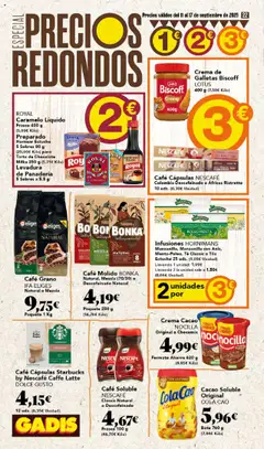 Gadis folleto │ válido desde el 11.09.2025 | Página: 22 | Productos: Café, Chocolate, Café molido, Galletas