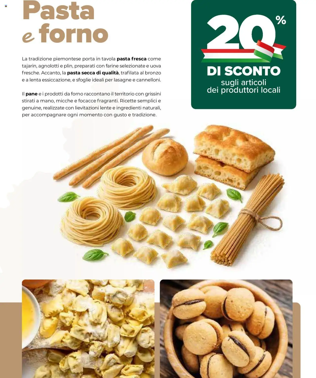 Volantino Ipercoop del 02.10.2025 | Pagina: 18 | Prodotti: Uova, Pane, Pasta, Forno