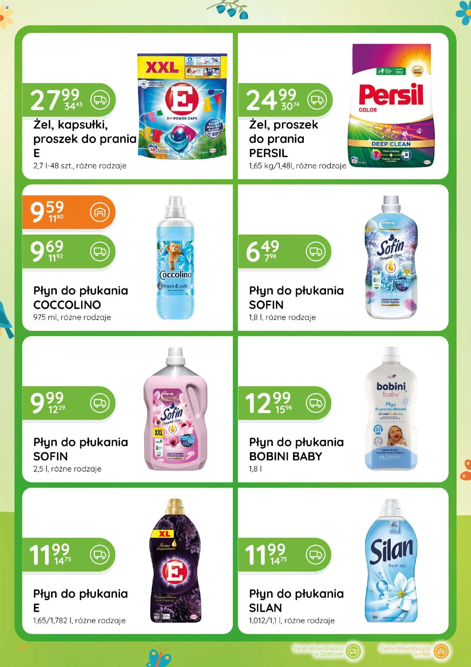 Eurocash gazetka - Katalog Chemiczny od 02.04.2026 | Strona: 17 | Produkty: Persil, Coccolino, Por, Proszek do prania