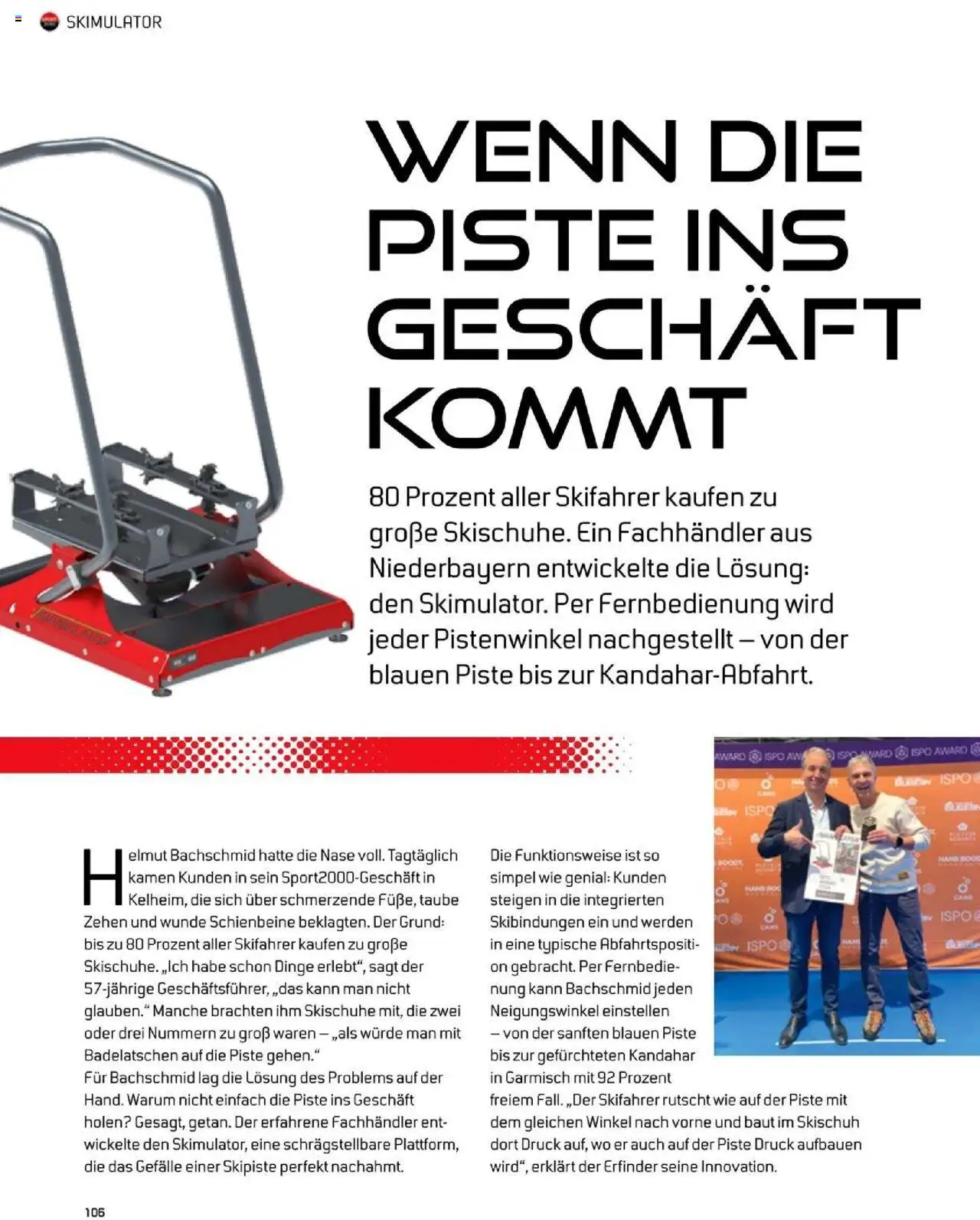 Sport2000 Prospekt Home of Schnee erleben – gültig ab 23.09.2025 | Seite: 106