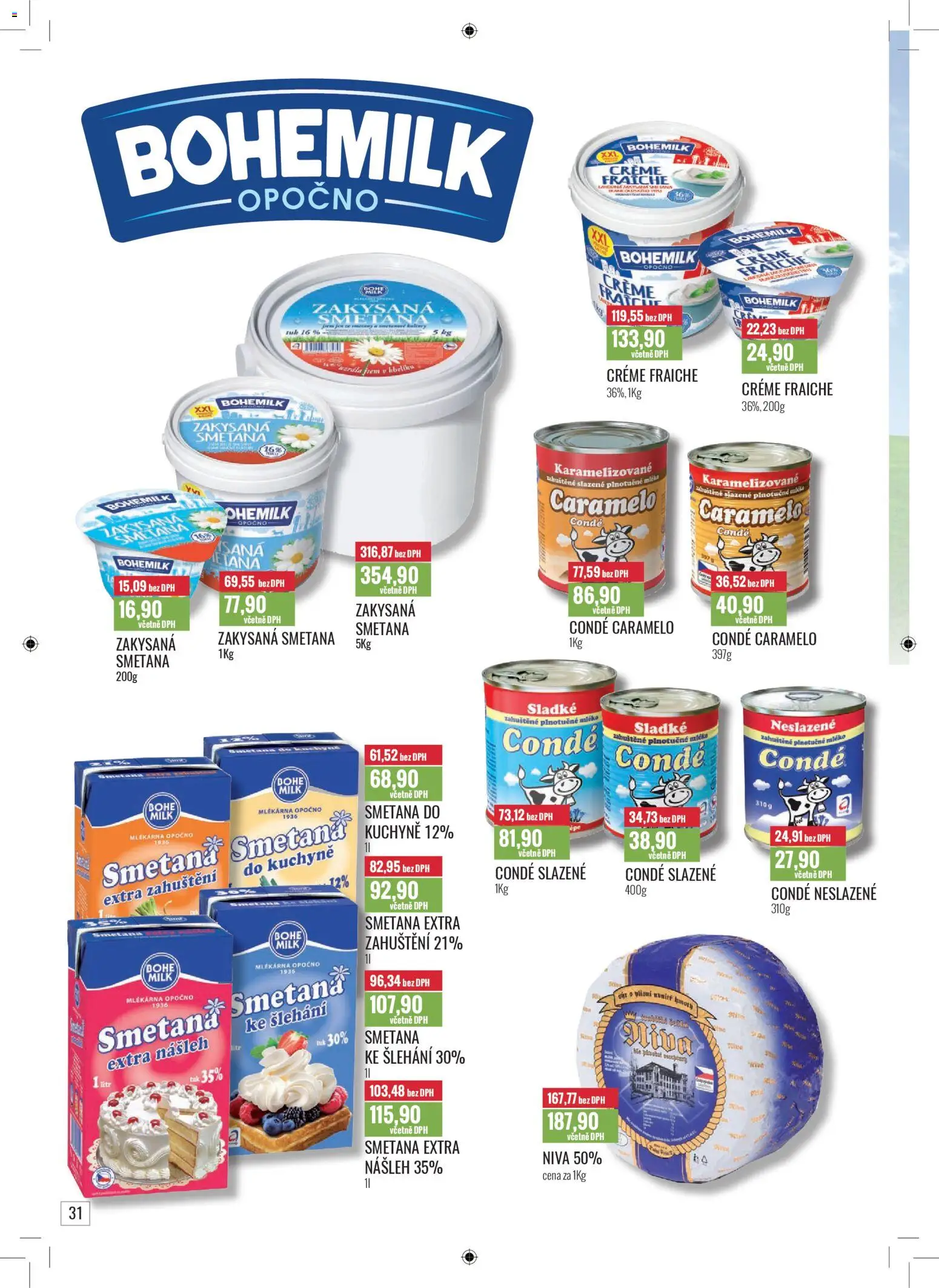 Ratio leták od 01.11.2025 | Strana: 32 | Produkty: Mléko, Smetana, Creme fraiche, Zakysaná smetana