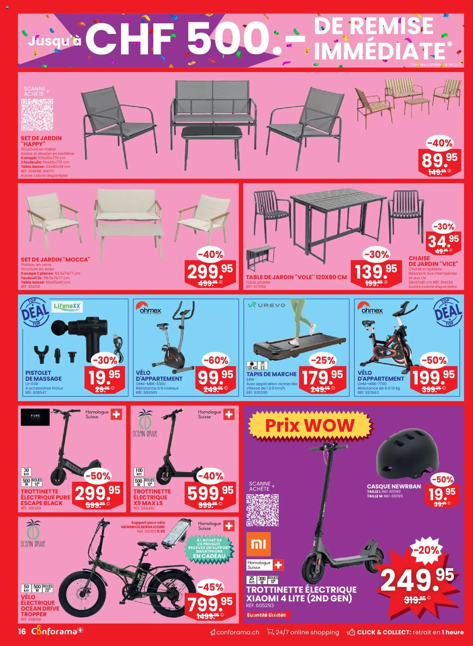 Conforama Aktionen FR – gültig ab 25.02.2026 | Seite: 16 | Produkte: Smartphone, Xiaomi