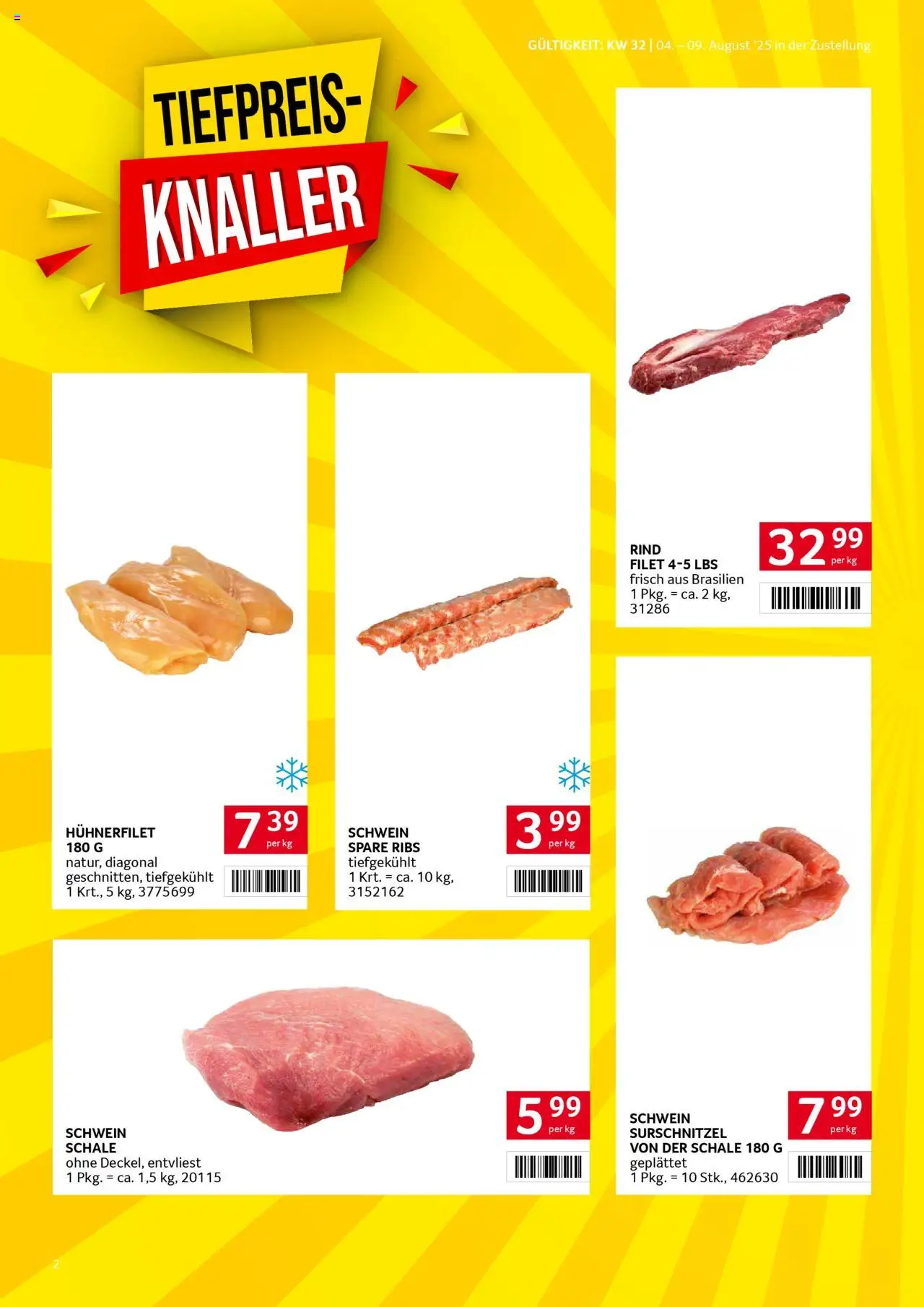 Transgourmet Zustellaktion gültig ab 03.08.2025 | Seite: 2