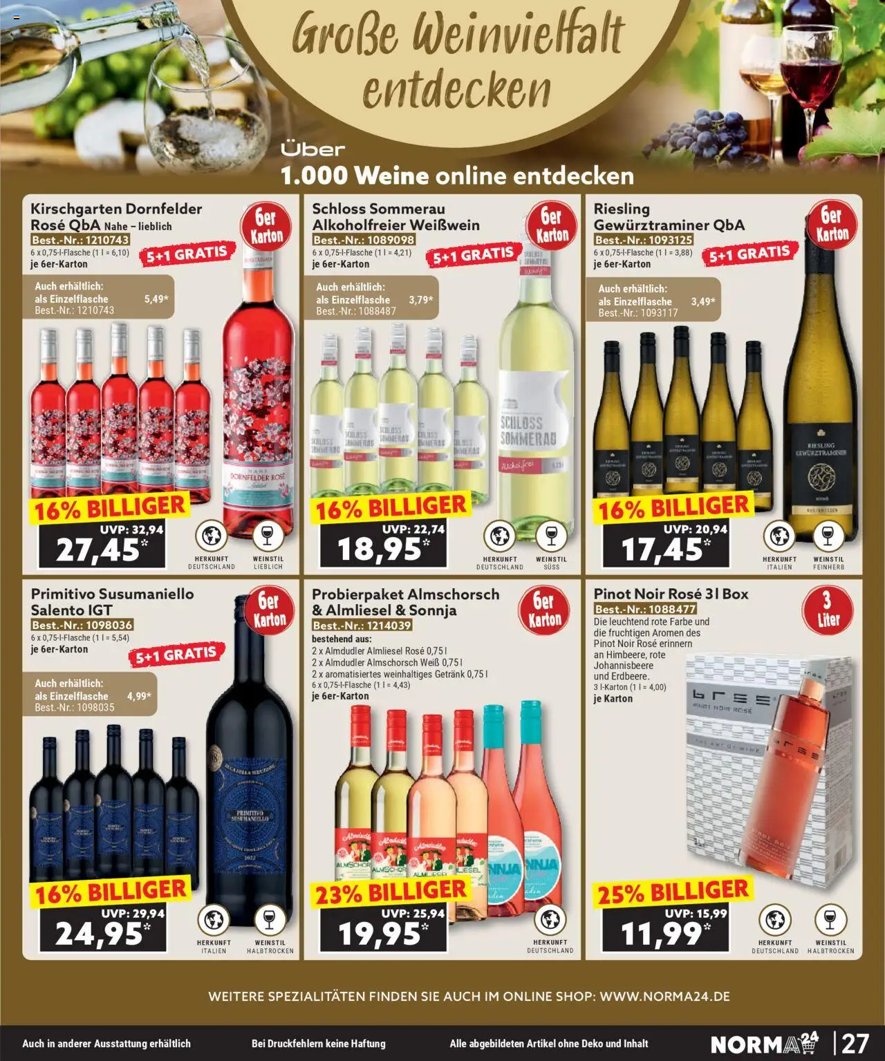 Norma - Bestellmagazin gültig ab 01.08.2025 | Seite: 27 | Produkte: Häränliha, Box