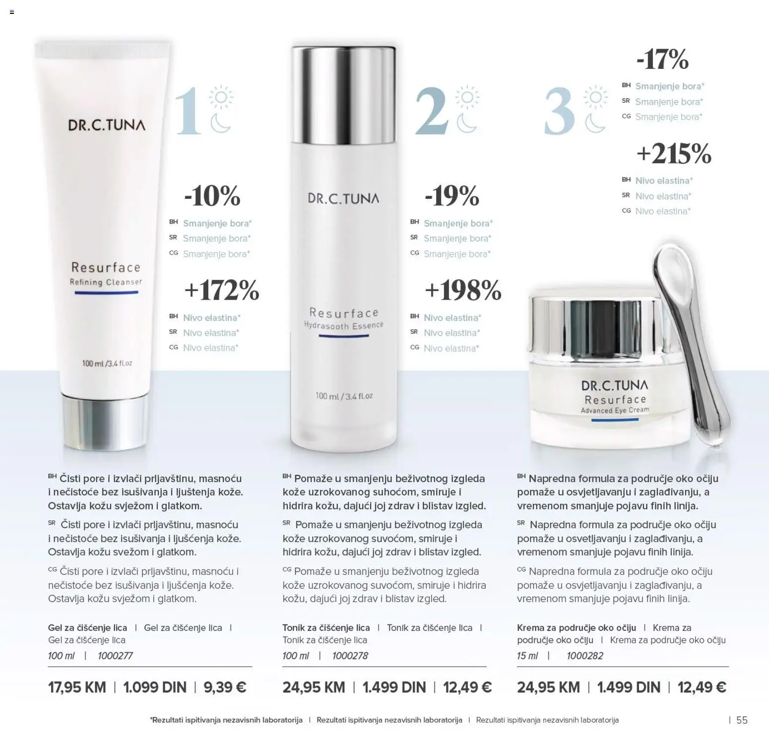 Farmasi katalog - važi od 01.01.2026 | Strana: 55 | Proizvode: Krema, Tonik