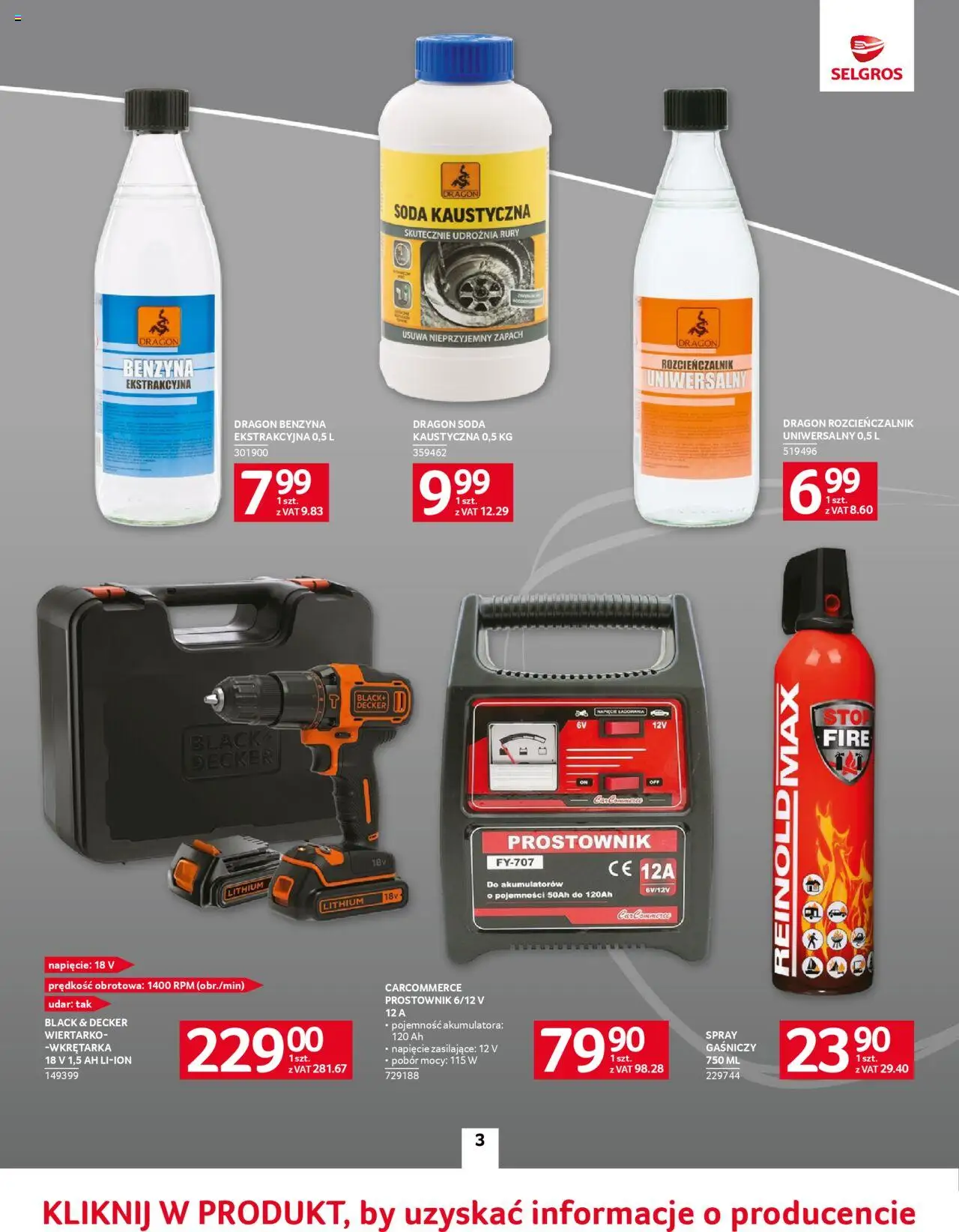 Selgros cash&carry Gazetka - Oferta przemysłowa od 05.06.2025 | Strona: 39 | Produkty: Prostownik, Zapach