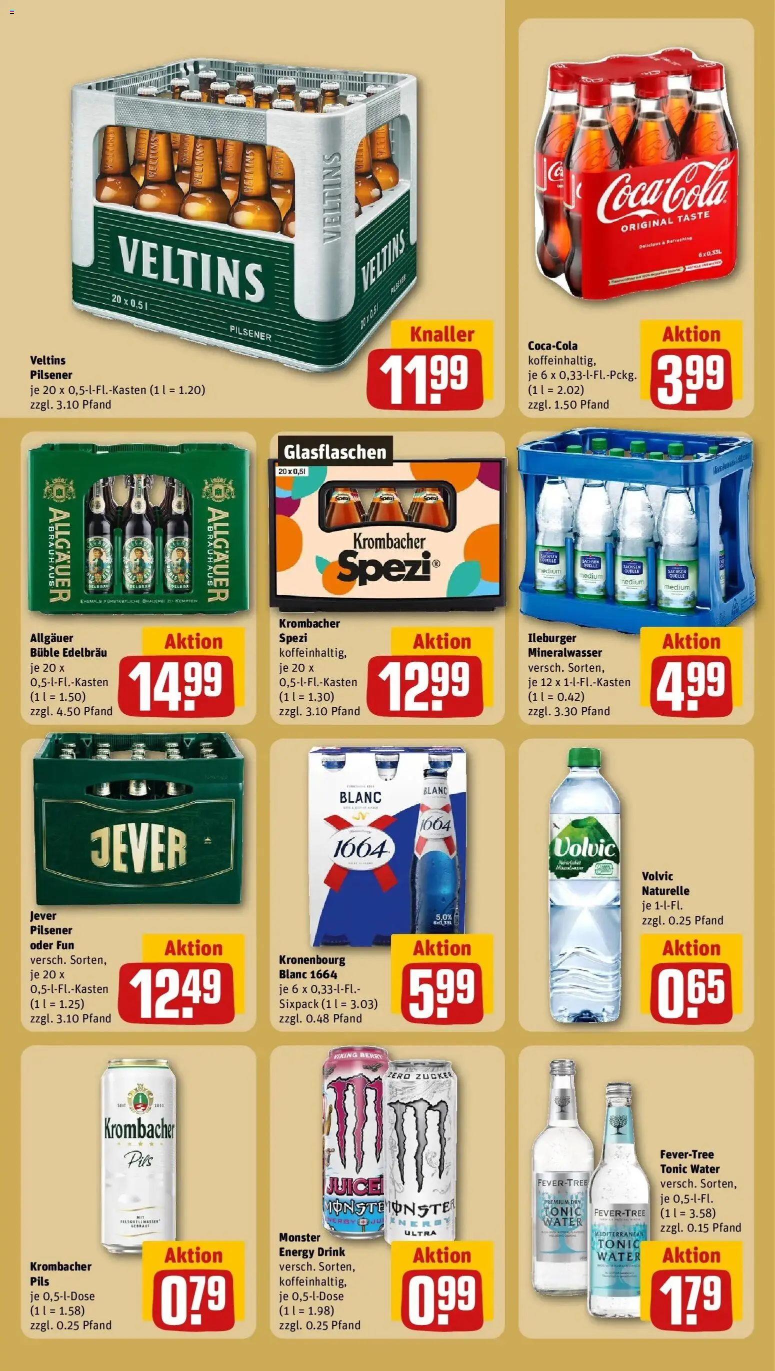 Rewe prospekt Ballenstedt	 – gültig ab 16.02.2026 | Seite: 22 | Produkte: Cola, Pils, Mineralwasser, Jever