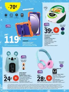 E.Leclerc - Prévisualisation de E.Leclerc Catalogue Special jouets valide à partir de 21.10.2025 | Page: 78 | Produits: Audio, Réveil, Câble, Casque