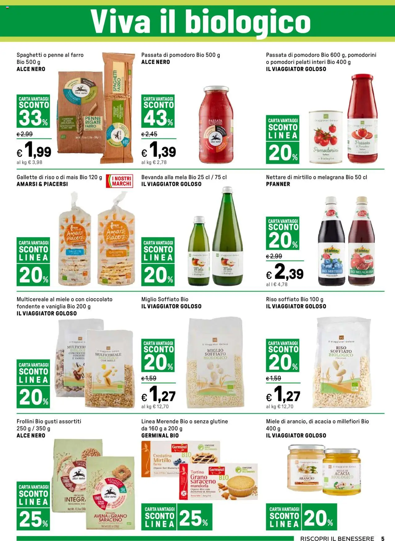 Volantino Iper del 18.08.2025 | Pagina: 4 | Prodotti: Pomodori, Gallette, Passata di pomodoro, Mais