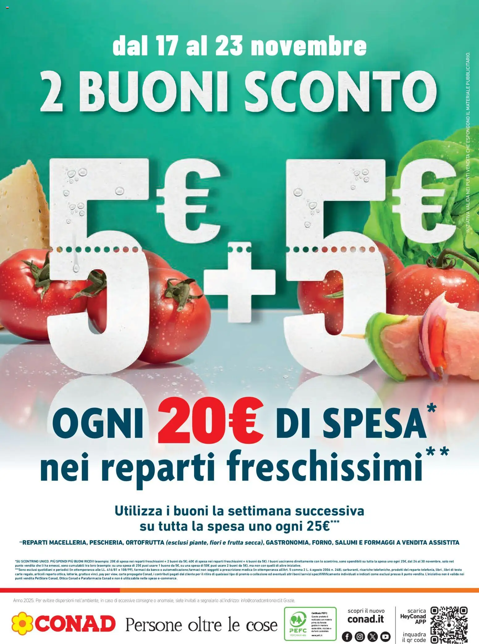Volantino Conad del 06.11.2025 | Pagina: 20 | Prodotti: Frutta