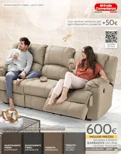 Anteprima del volantino Mondo Convenienza Pocket Gennaio catalogo valido a partire dal 04.01.2026 | Pagina: 83 | Prodotti: Divano