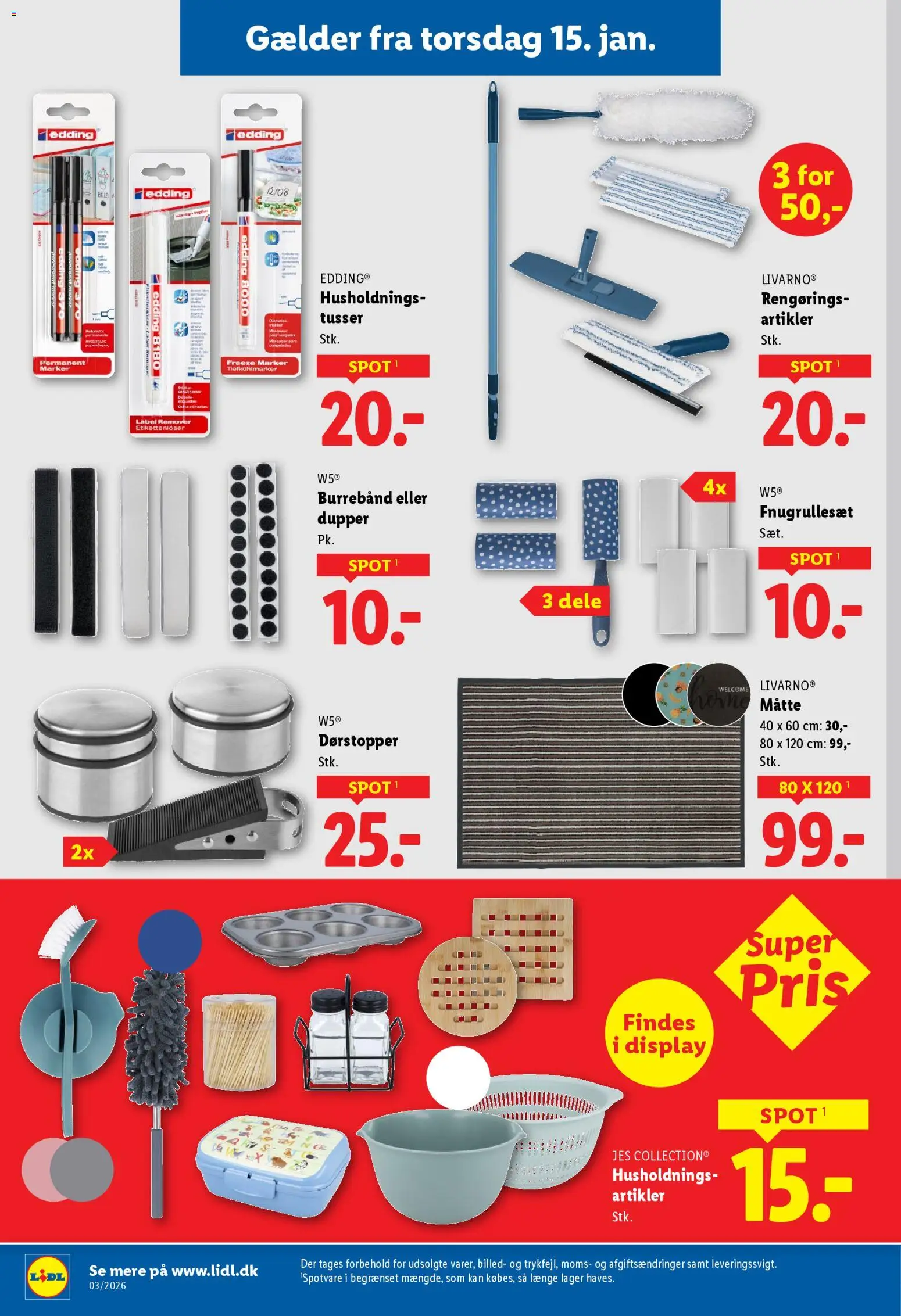 Lidl tilbudsavis – gyldig fra 11.01.2026 | Side: 9 | Produkter: Søm, Måtte