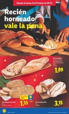 Vista previa Pan campeón del mundo, 750 g válido desde el 22.12.2025 | Página: 22 | Productos: Pan