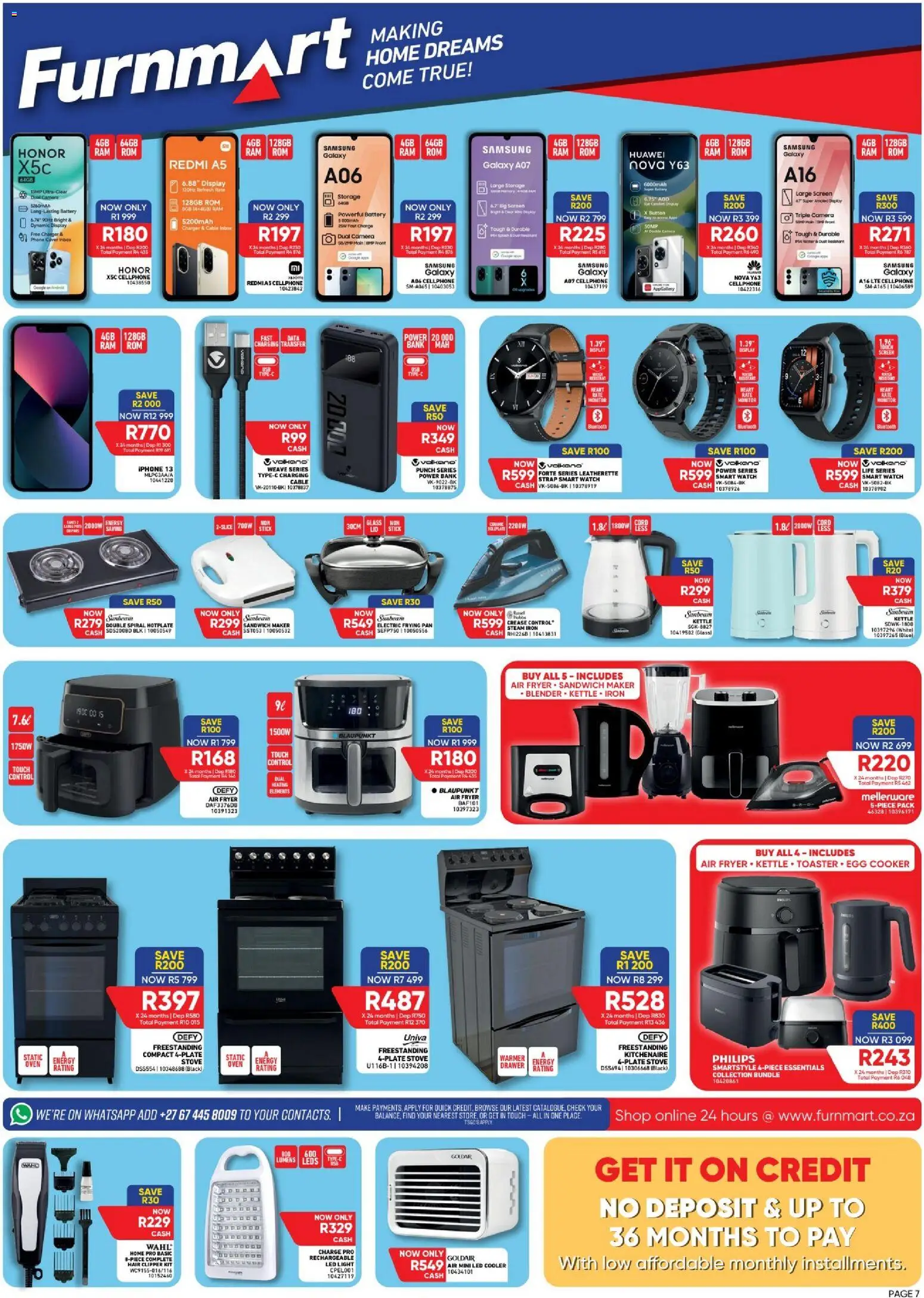 New Furnmart catalogue – valid from 05.02.2026 | Page: 7 | Products: Monitor, Cooker, Battery, Cooler