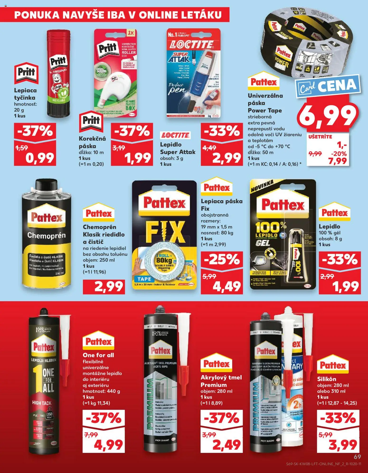 Kaufland SK akciós ujság - amely érvényes a következő dátumtól: 19.02.2026 | Oldal: 69 | Termékek: Roller