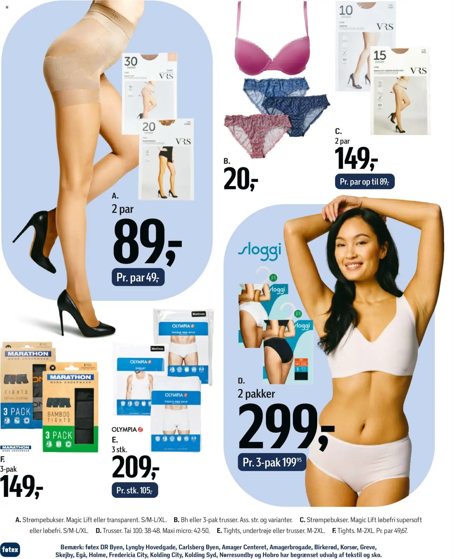 Føtex tilbudsavis – gyldig fra 07.04.2026 | Side: 63 | Produkter: BH, Tights
