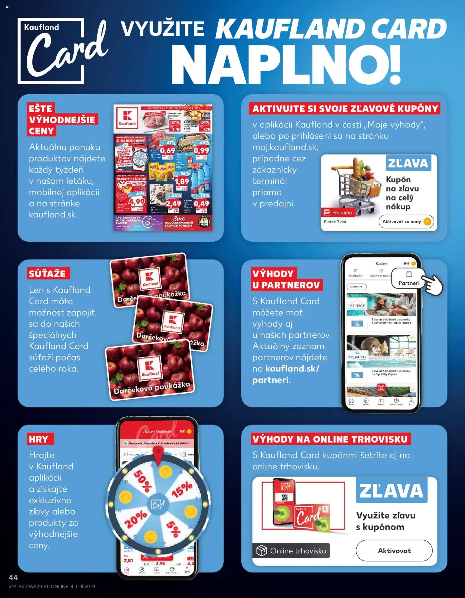 Nové Kaufland akcie – leták je platný od 27.12.2025 | Strana: 44