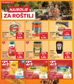 PODRAVKA Senf, estragon, 350 g - Pregled kataloga iz trgovine Kaufland, vrijedi od 29.04.2026 | Stranica: 10