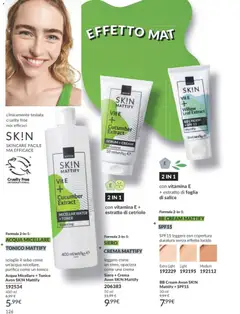 Anteprima del volantino Avon catalogo - campagna 04/2026 valido a partire dal 01.04.2026 | Pagina: 126 | Prodotti: Crema, Cetriolo, Toner, BB cream