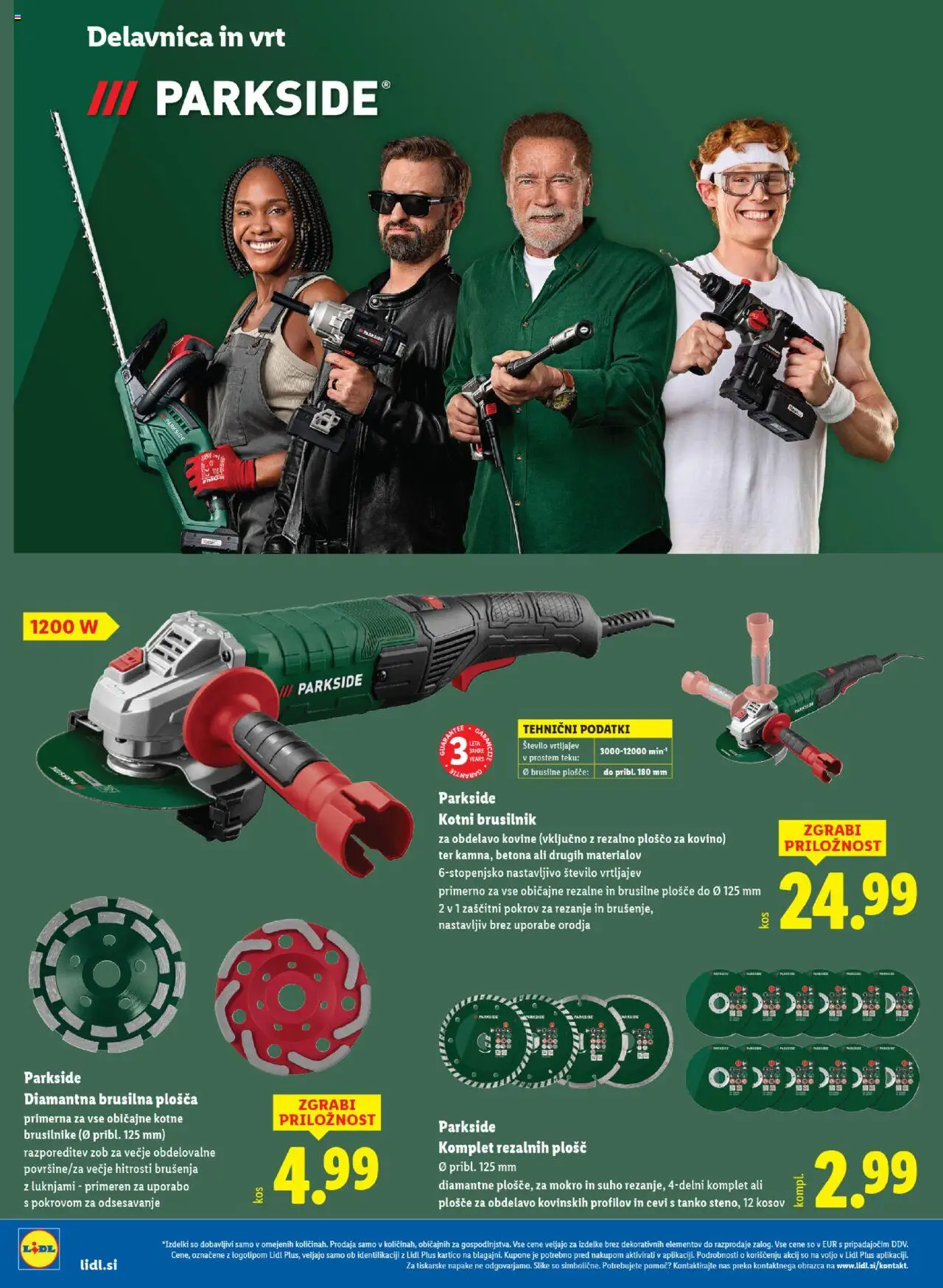 Novi Lidl katalog ponudbe – veljaven od 11.09.2025 | Stran: 26 | Izdelki: Brusilnik