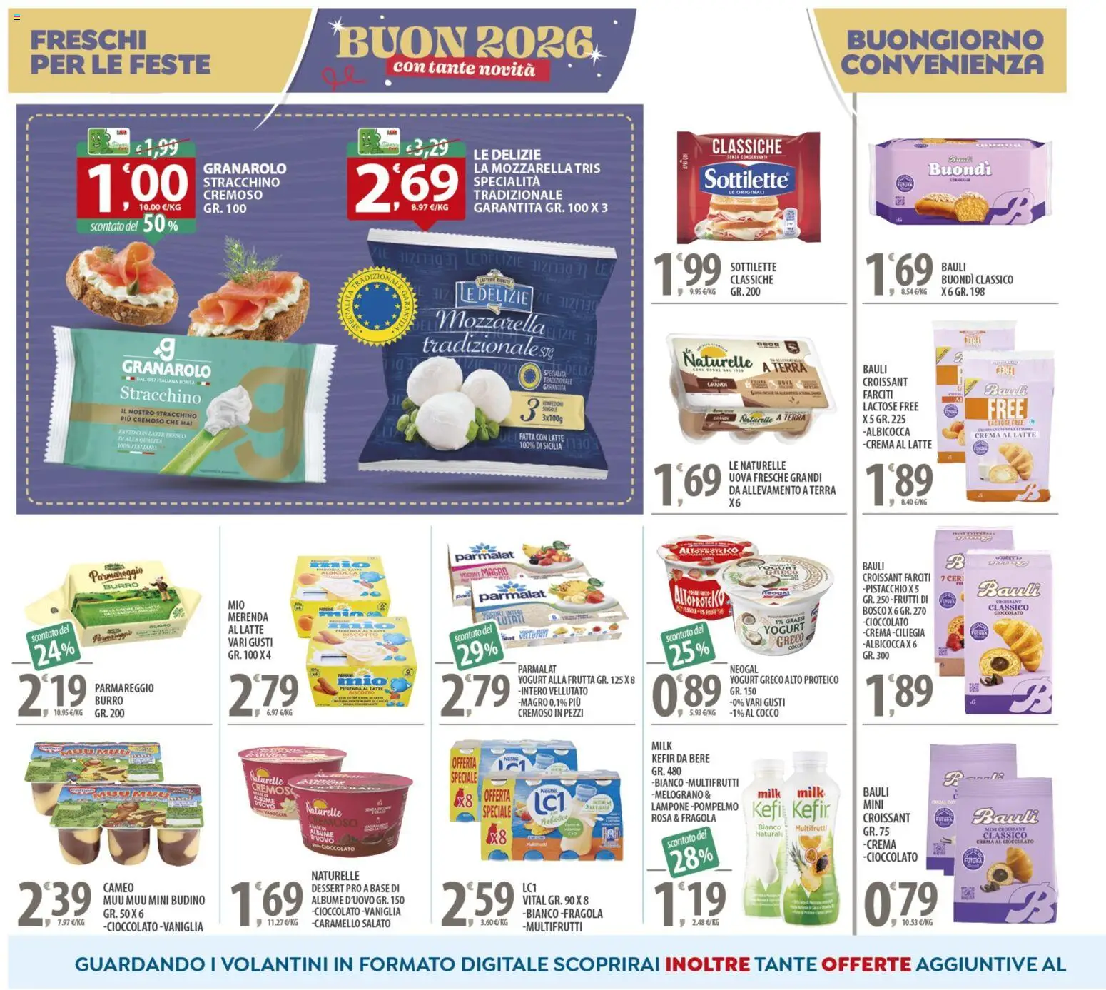 Volantino SISA del 27.12.2025 | Pagina: 8 | Prodotti: Uova, Cocco, Budino, Terra