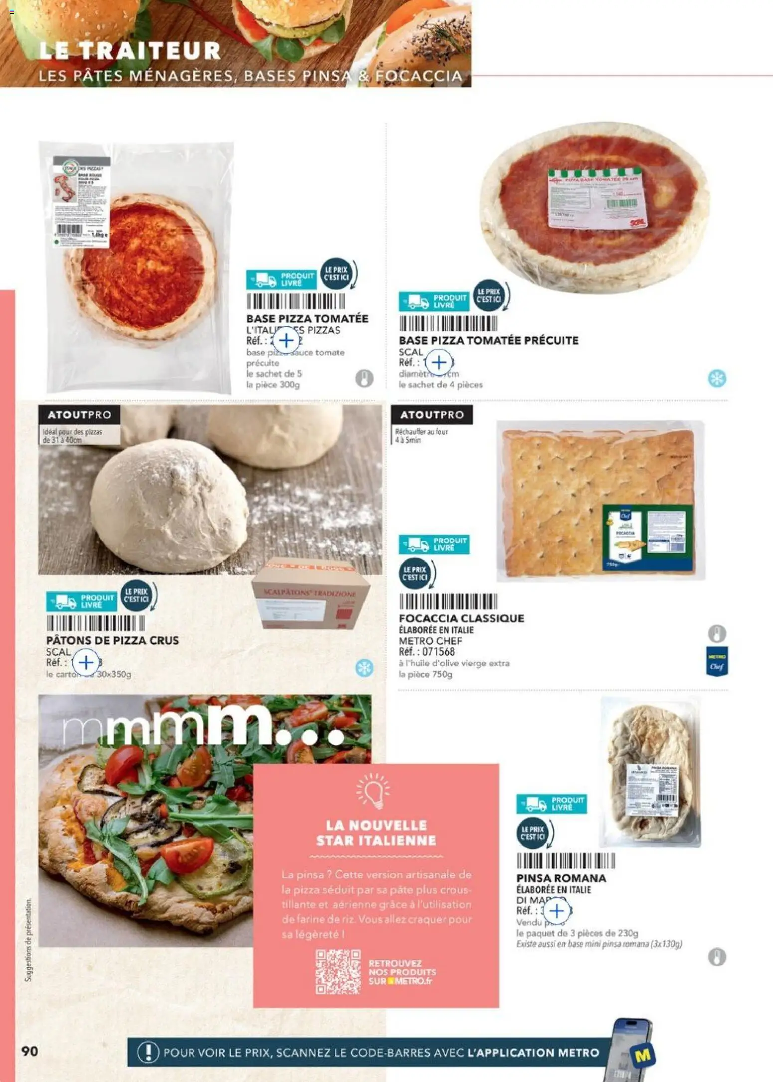 {H1} | Page: 90 | Produits: Base, Four, Farine, Livre