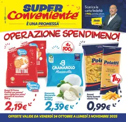 Anteprima del volantino SuperConveniente Messina/Siracusa/Palermo catalogo valido a partire dal 24.10.2025
