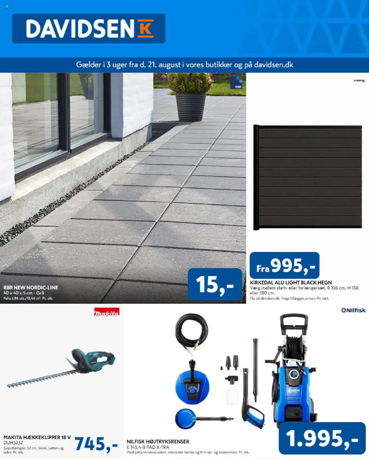 Davidsen Tilbudsavis gyldig fra 21.08.2025 | Side: 1 | Produkter: Børste, Batteri