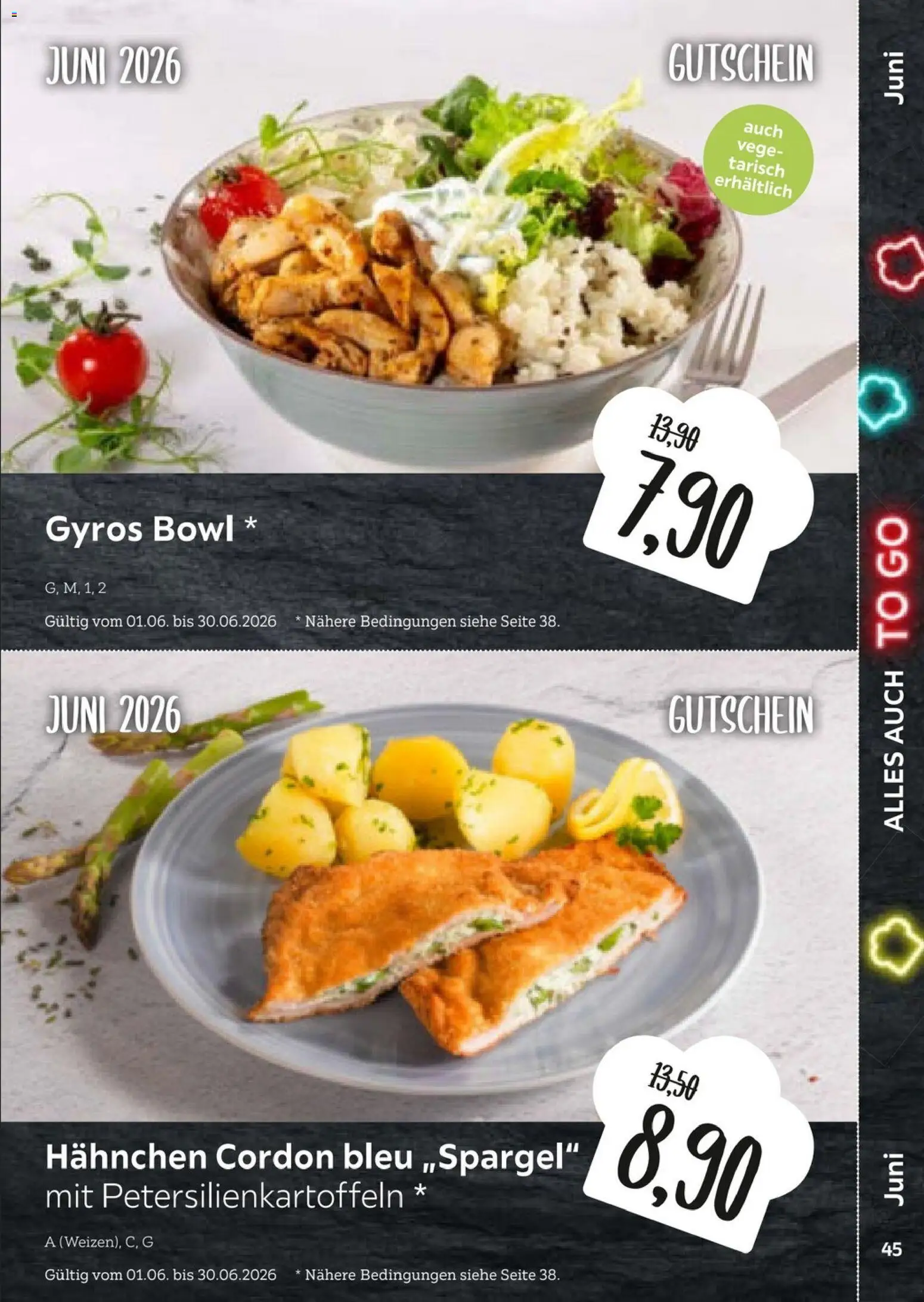 XXXL Lutz  Freundschaftskartenjournal – gültig ab 01.02.2026 | Seite: 45 | Produkte: Hahnchen, Gyros