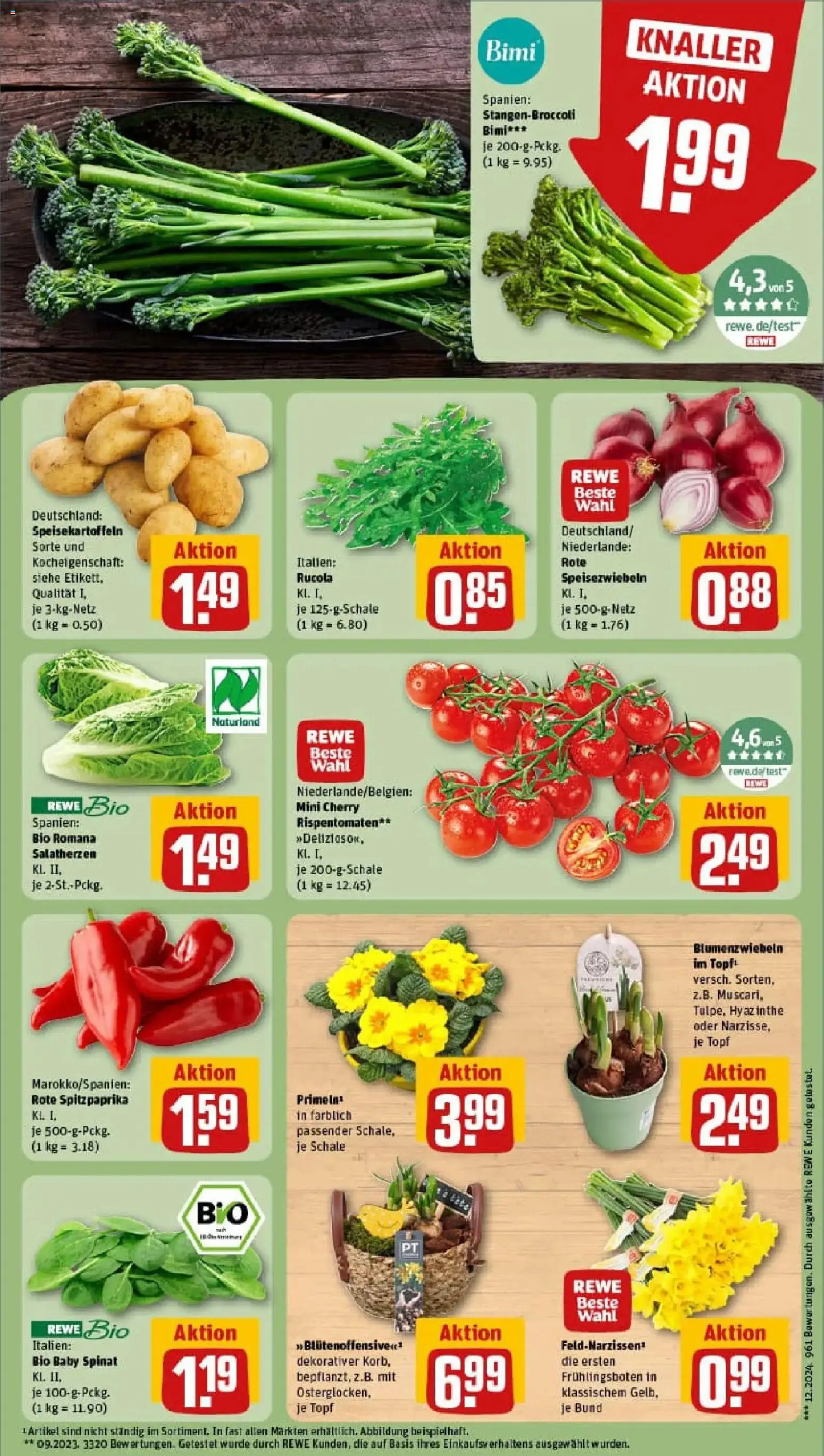 Rewe prospekt Warburg	 – gültig ab 26.01.2026 | Seite: 7 | Produkte: Rucola