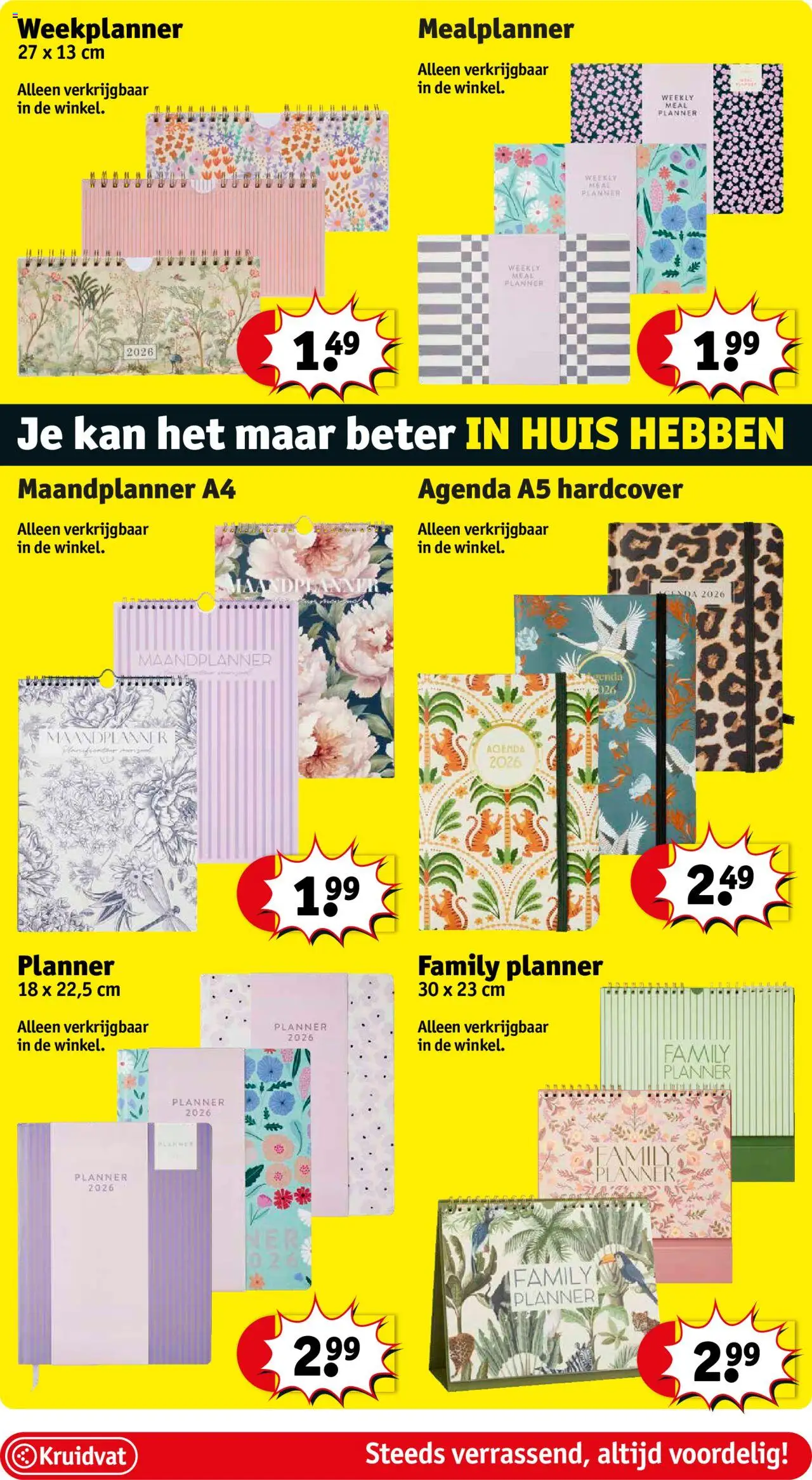 {H1} | Pagina: 17 | Producten: Planner, Kan