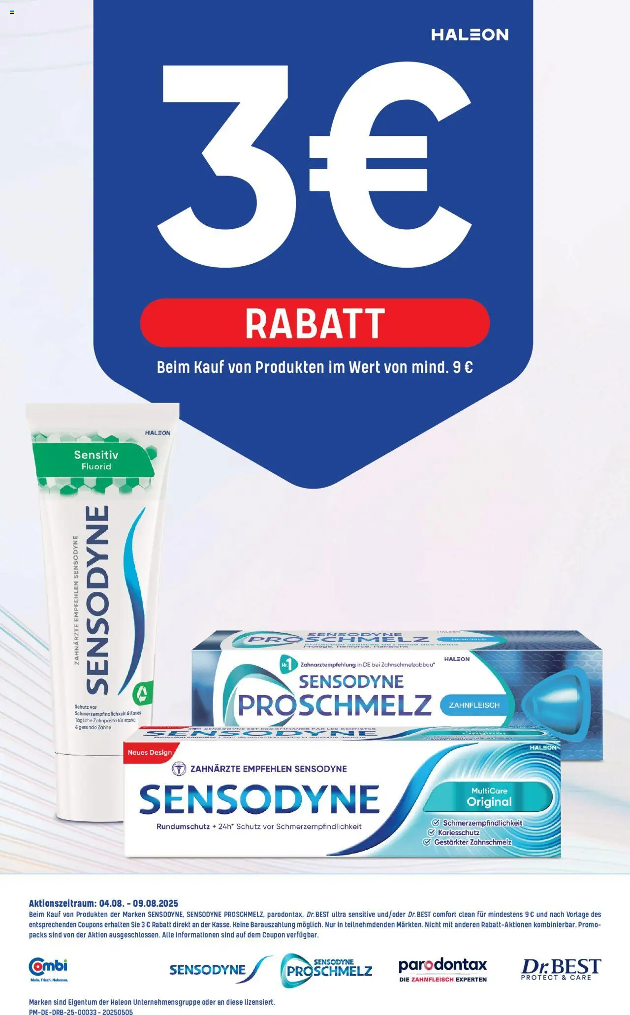 Combi Prospekt 	 - gültig ab dem 03.08.2025 | Seite: 25 | Produkte: Zahnpasta
