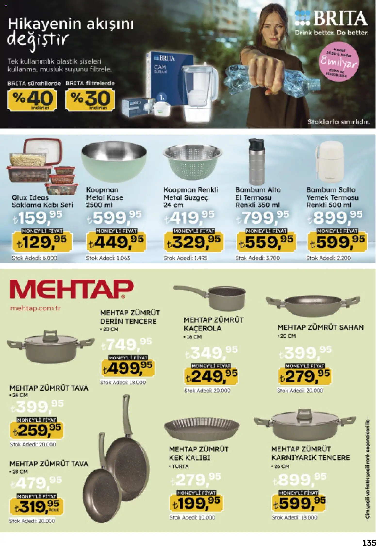Migros Katalog - Migroskop - 16.04.2026 tarihinden itibaren geçerlidir | Sayfa: 135 | Ürünler: Kaşe