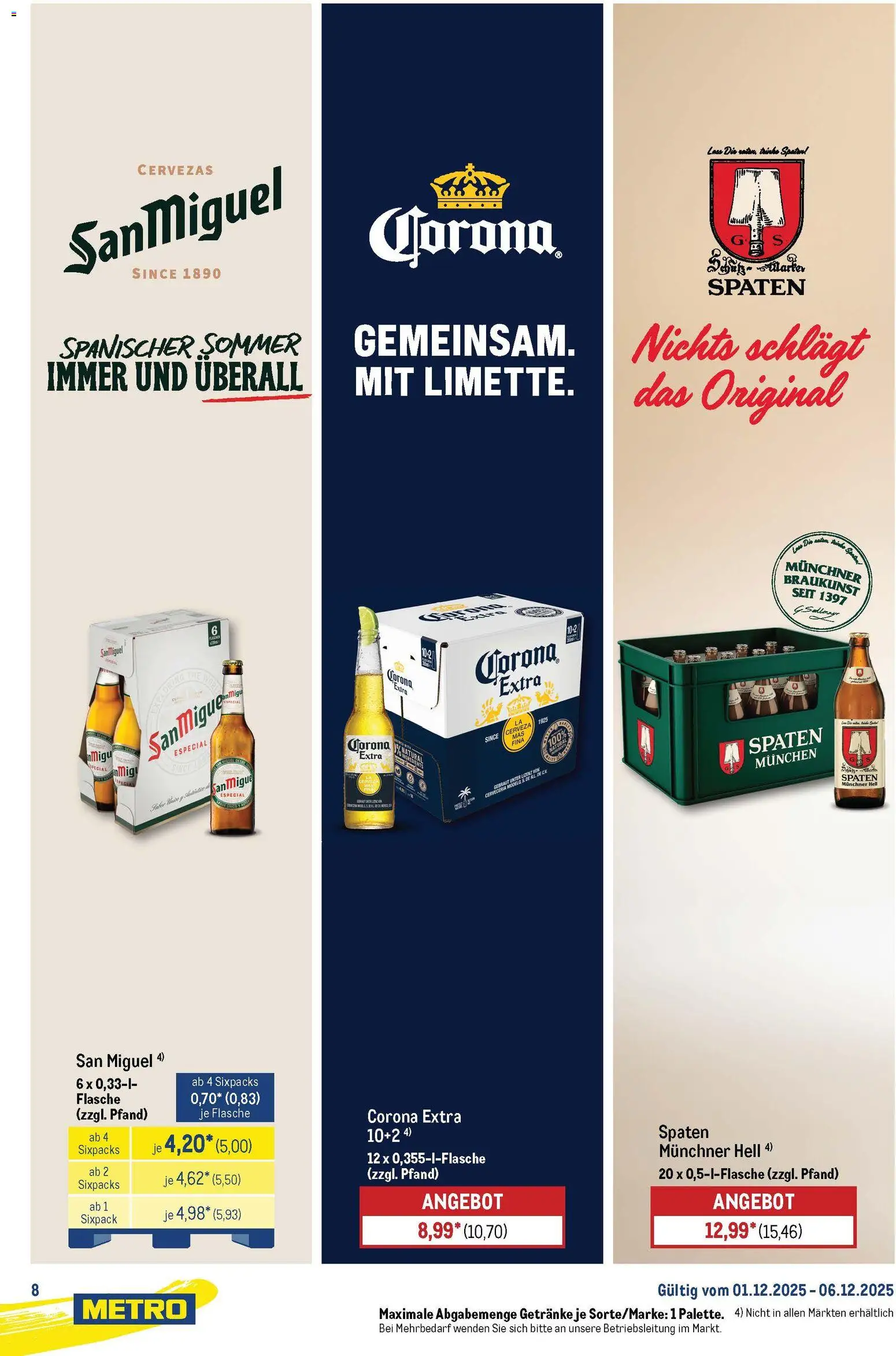 Metro Starke Marken – gültig ab 01.12.2025 | Seite: 8