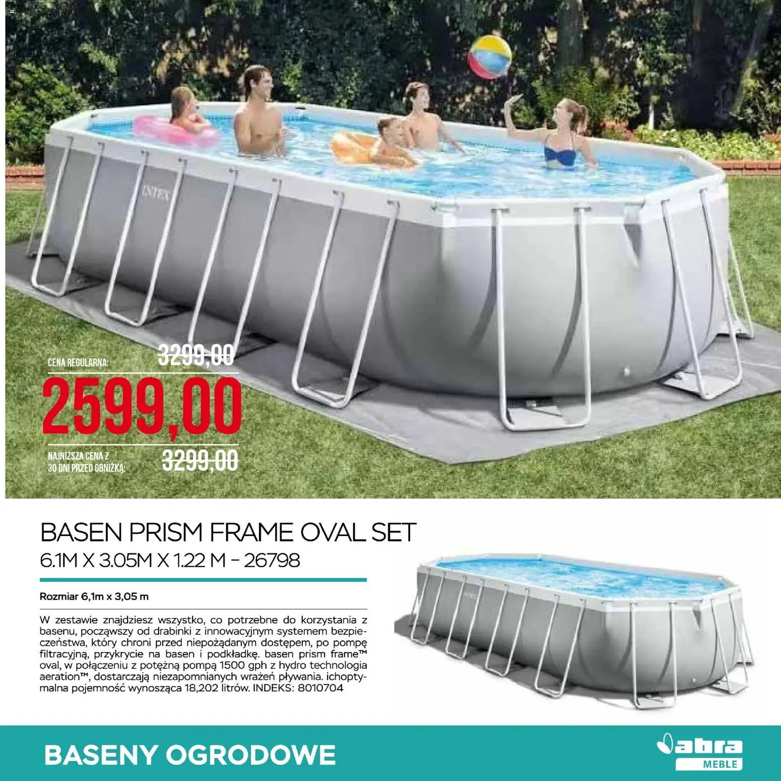 Abra meble gazetka od 24.04.2026 | Strona: 5 | Produkty: Basen