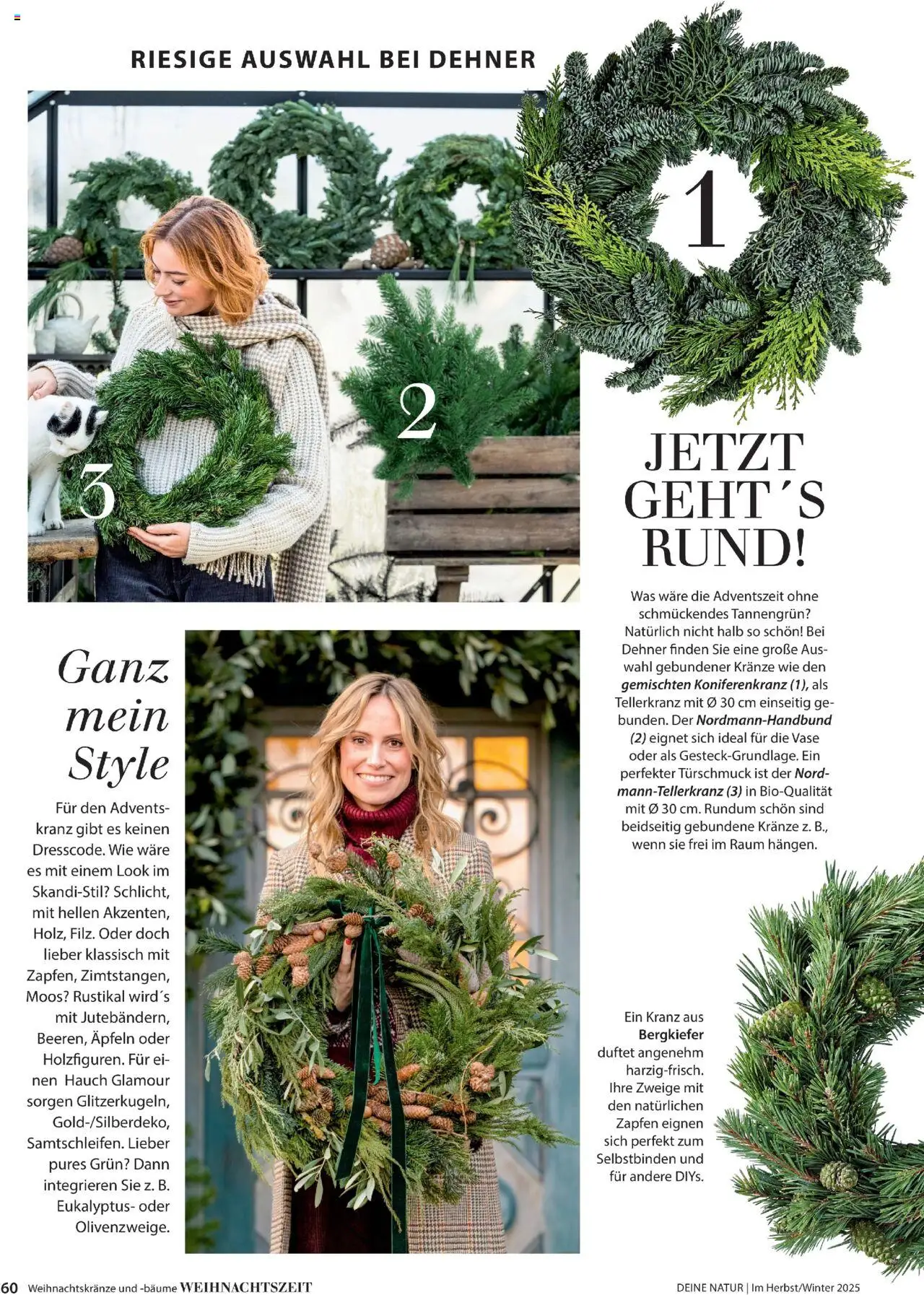 Dehner Prospekt Deine Natur – gültig ab 09.10.2025 | Seite: 60 | Produkte: Vase