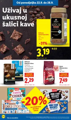 Lidl katalog | vrijedi od 22.09.2025 | Stranica: 20