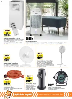 OBI leták │ platný od 01.07.2025 | Strana: 13 | Produkty: Mobilná klimatizácia, Ventilátor, Klimatizácia
