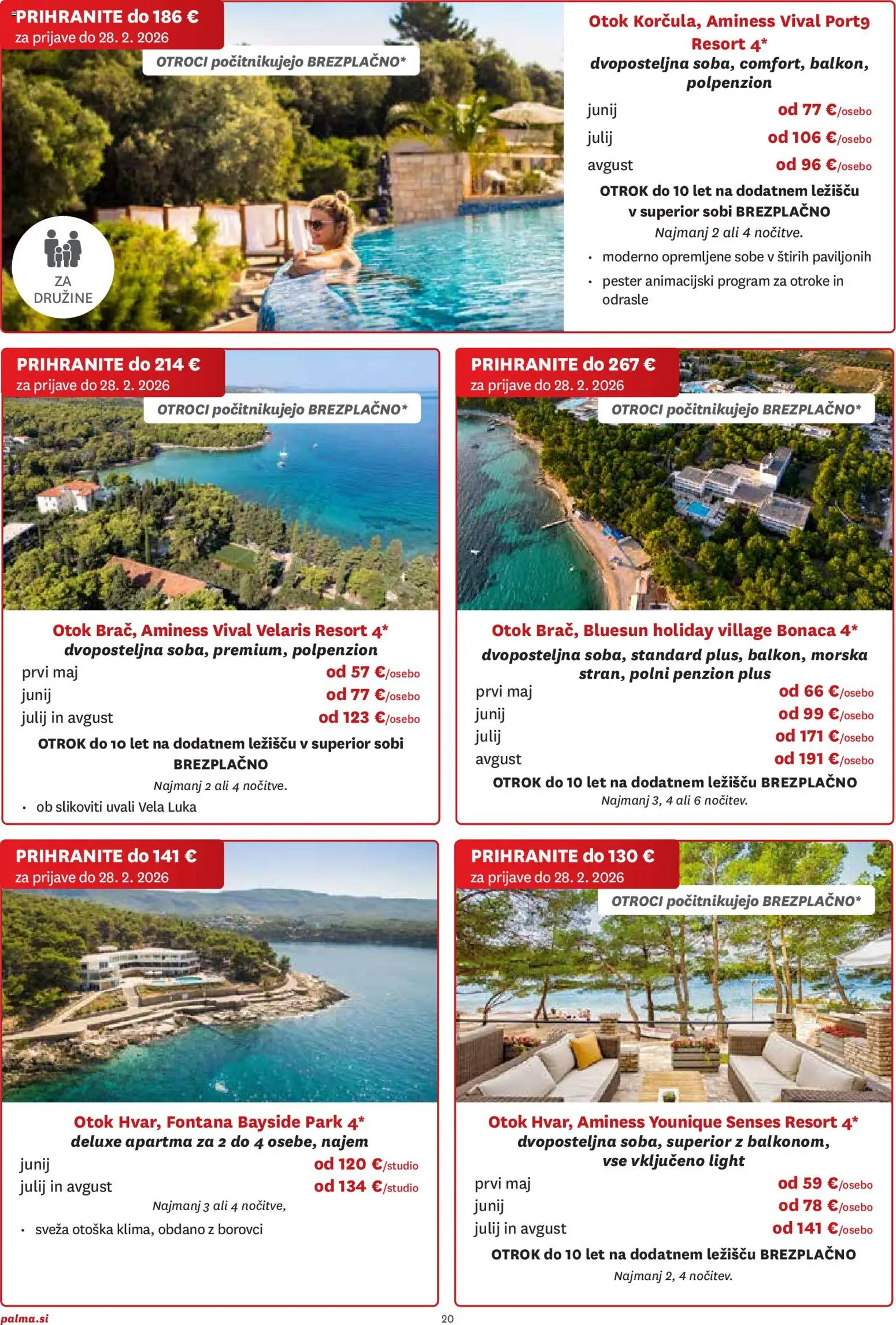 Novi Palma katalog ponudbe – veljaven od 05.01.2026 | Stran: 20