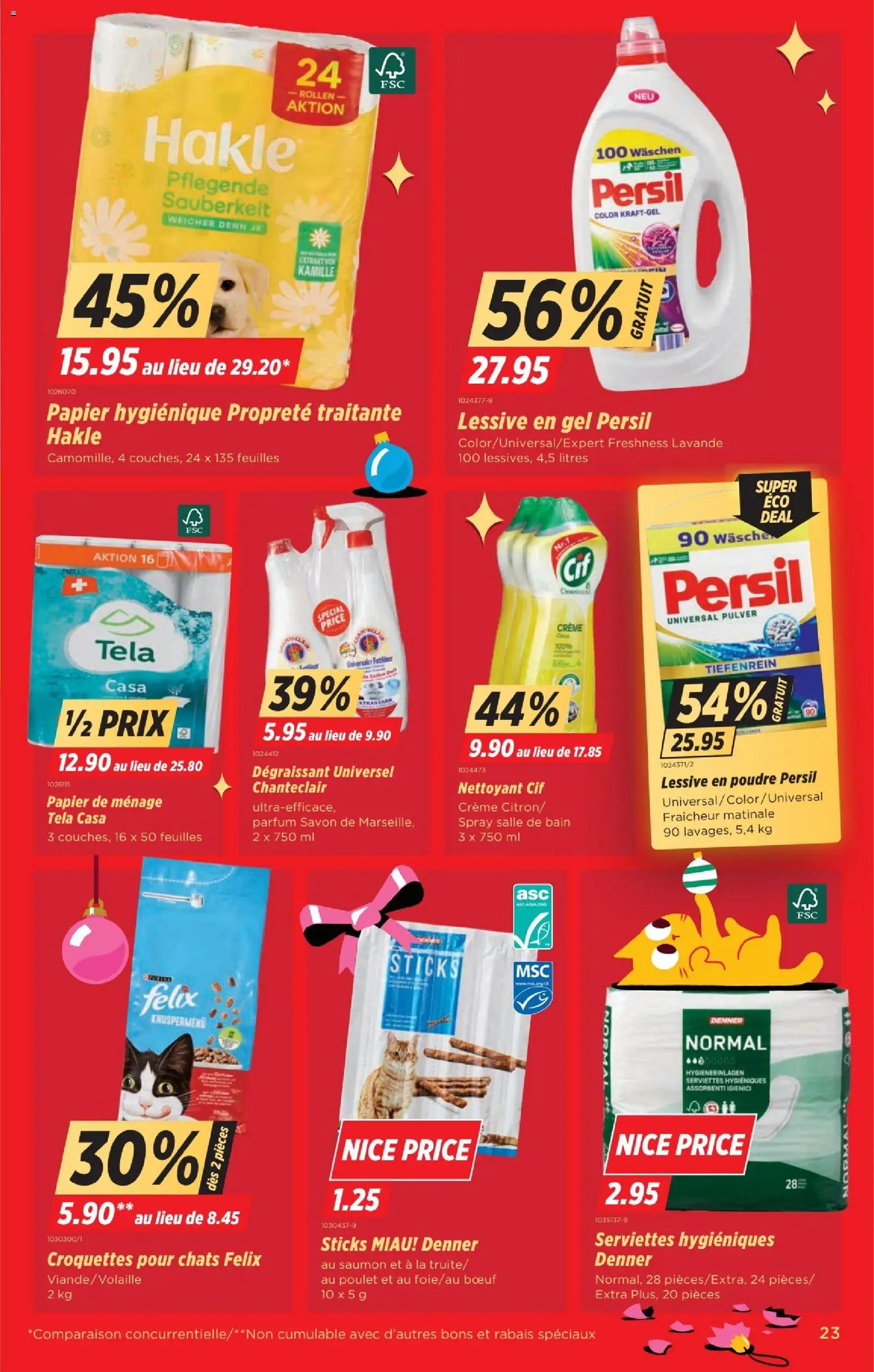 Denner Aktionen FR – gültig ab 23.12.2025 | Seite: 23 | Produkte: Parfüm, Pulver, Creme