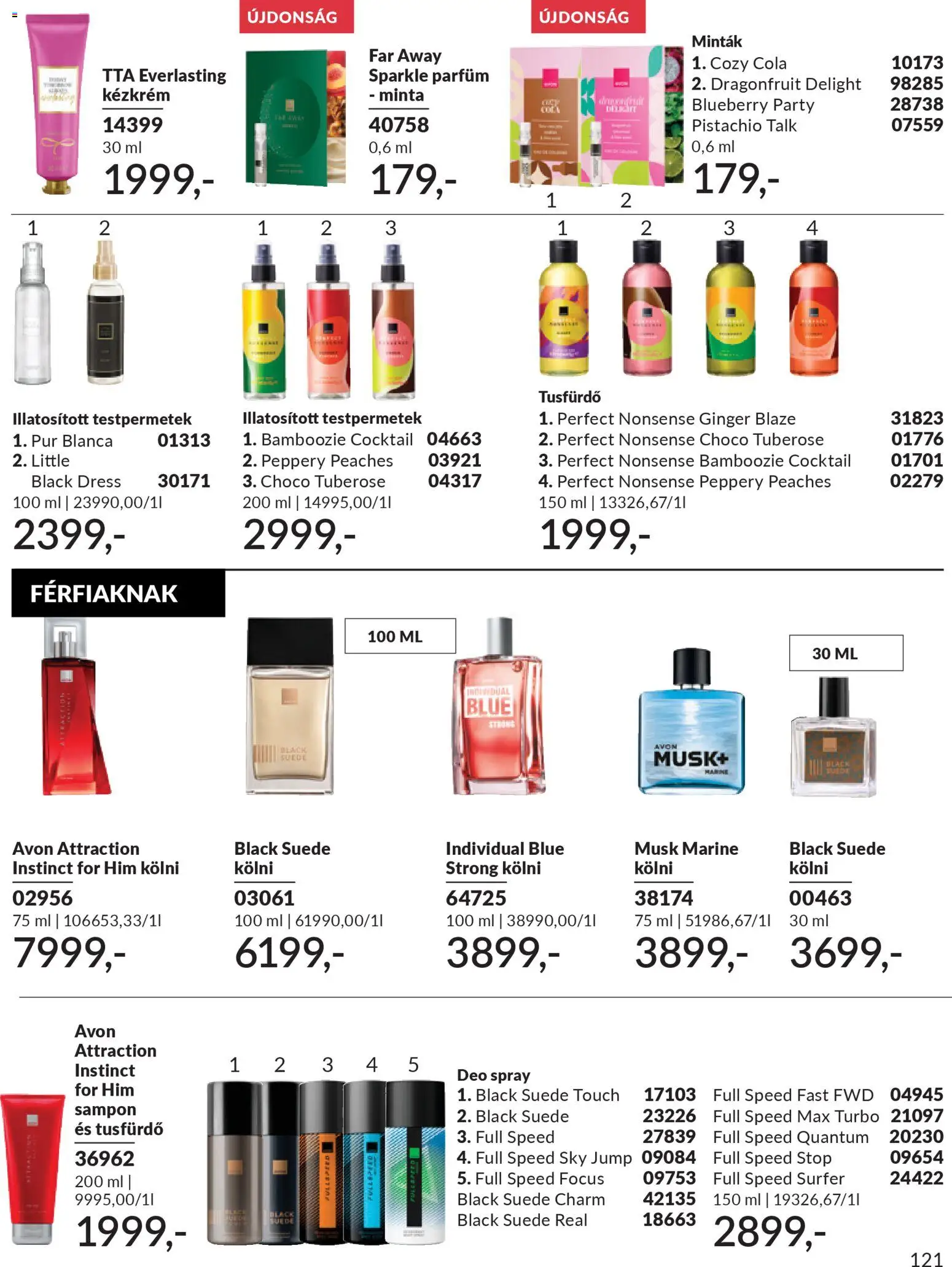 Avon akciós ujság - amely érvényes a következő dátumtól: 01.11.2025 | Oldal: 127