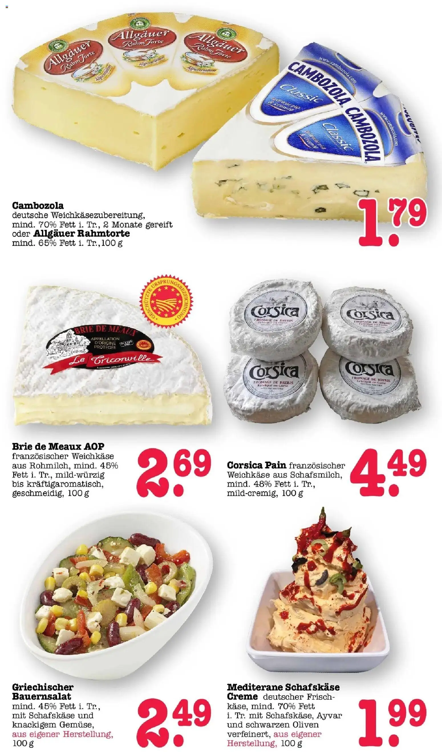 Edeka prospekt Offenbach	 – gültig ab 09.03.2026 | Seite: 11 | Produkte: Creme, Schafskase