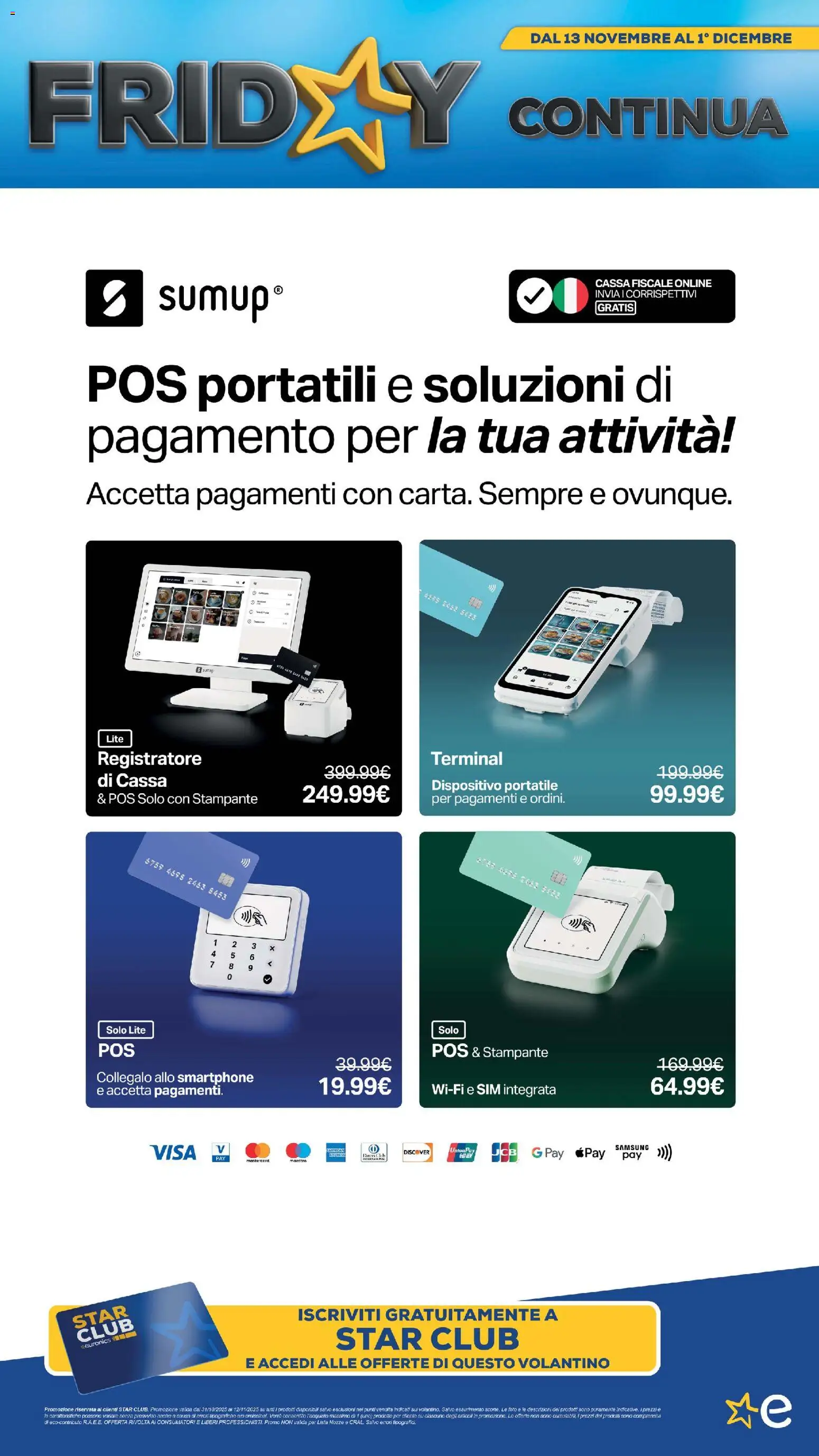Volantino Euronics del 13.11.2025 | Pagina: 388 | Prodotti: Smartphone, Stampante, Samsung