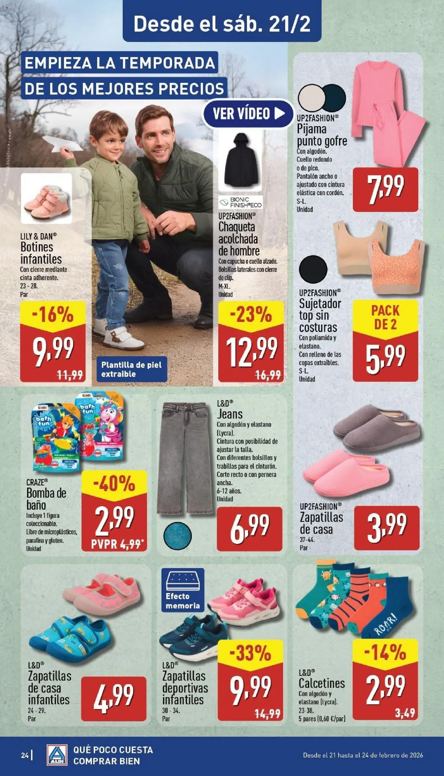 Aldi folleto Península │ válido desde el 16.02.2026 | Página: 24