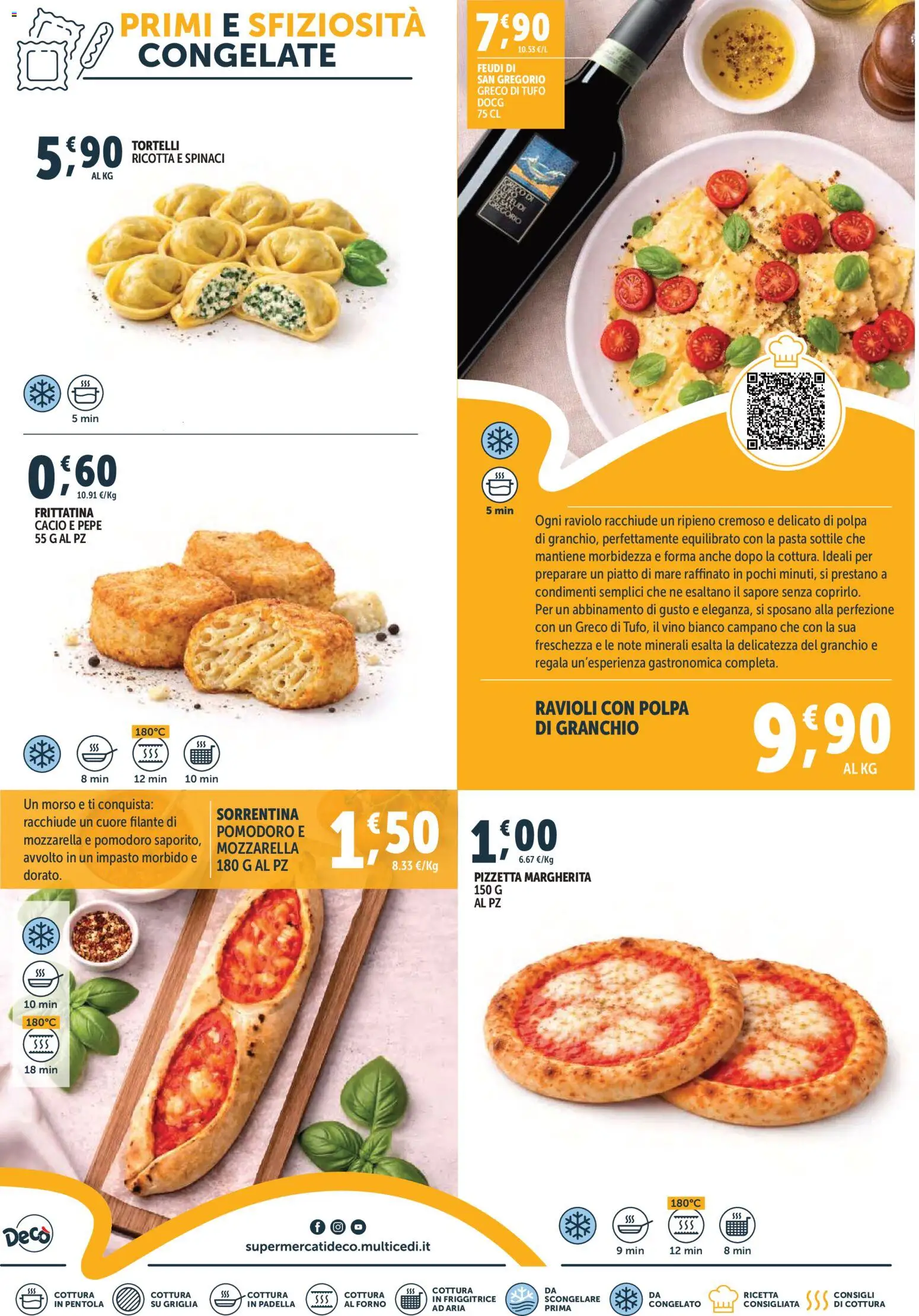 Volantino Decò del 09.04.2026 | Pagina: 5 | Prodotti: Pomodoro, Vino, Tortelli, Vino bianco