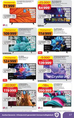 Auchan akciós újság - amely érvényes a következő dátumtól: 09.04.2026 | Oldal: 37