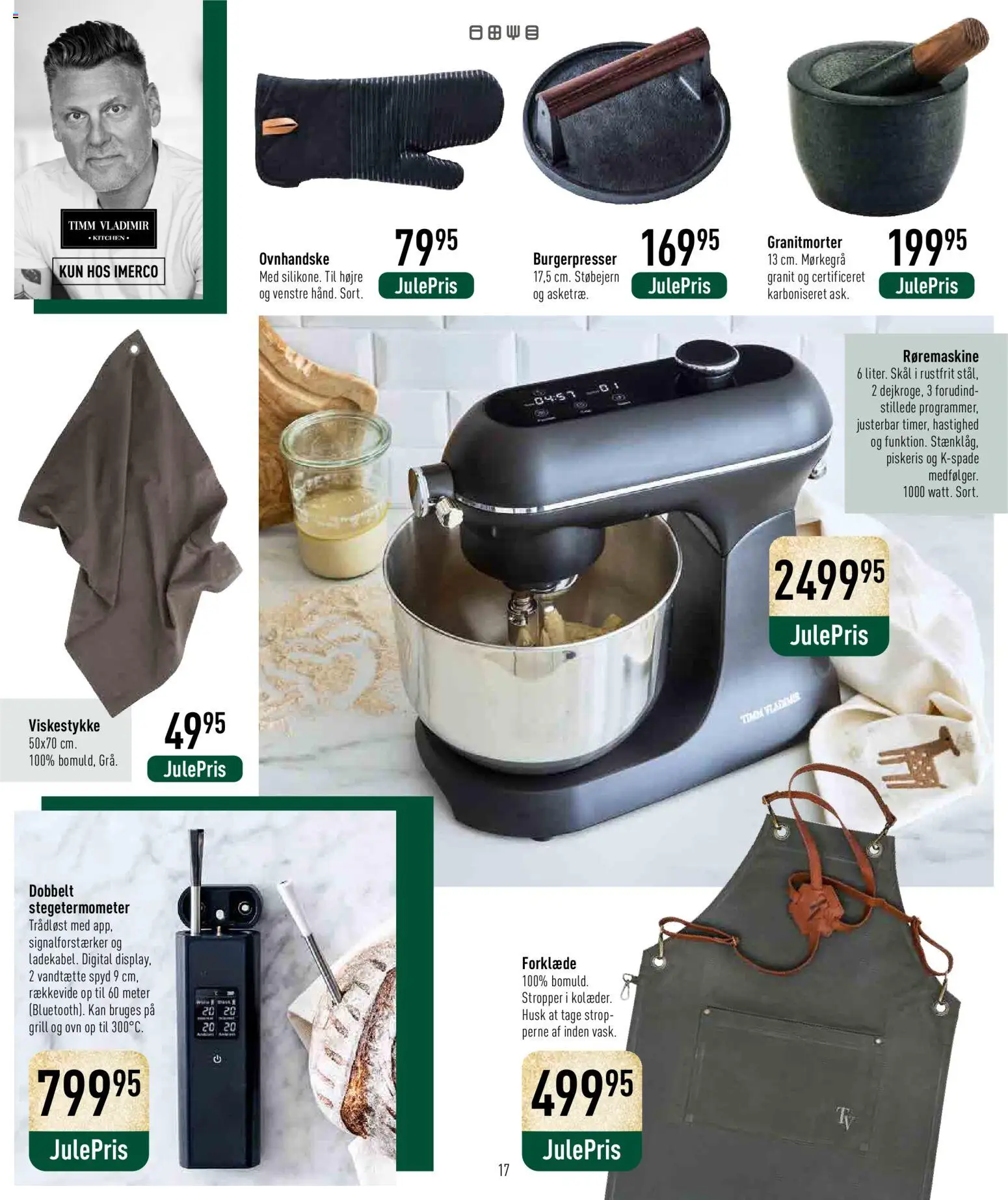 Imerco tilbudsavis – gyldig fra 12.12.2025 | Side: 17 | Produkter: Ovn, Grill, Piskeris