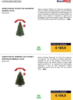 Anteprima del volantino Eurobrico Natale catalogo valido a partire dal 23.07.2025 | Pagina: 10 | Prodotti: Albero di natale, Pavimento
